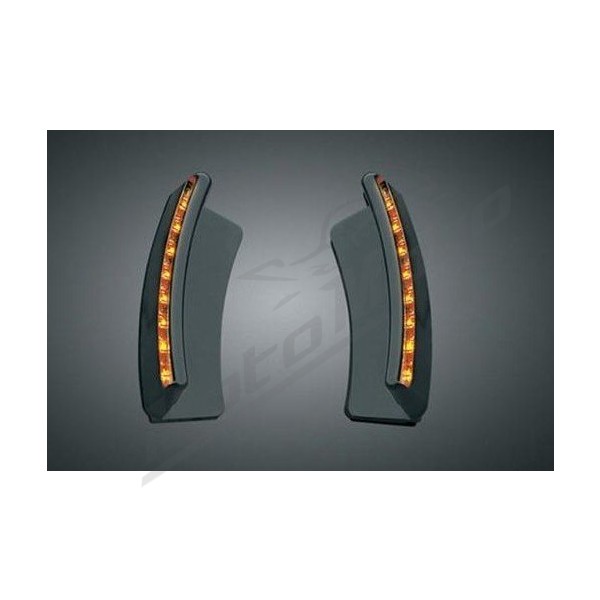 KURYAKYN Stealth LED Mirror Lights Honda GL 1800 01-17