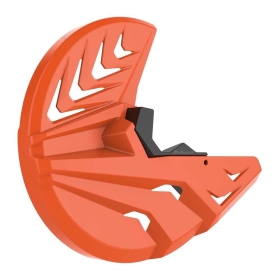 Polisport disc protection with front fork bottom protection Husaberg FE, TE/ Husqvarna FC, FE, TC, TE/ KTM EXC, SX, XC-W, EXC-F, SX-F, XC-F 125/570cc 07-15 Orange