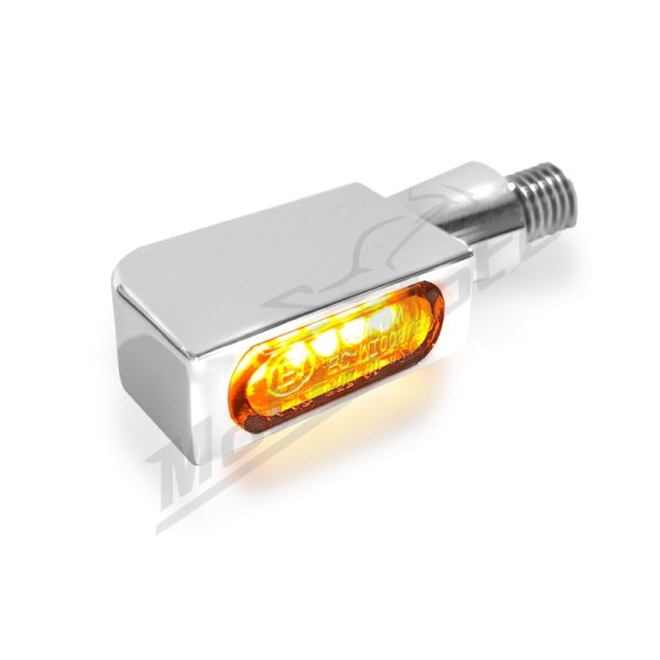 HEINZ BIKES Universal Turn Signal Chrome 1pc.