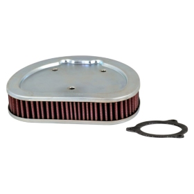 K&N Airfilter Harley Davidson FLHRC / FLHT / FLHTC / FLHTCU / FLHTK / FLHX / FLHXSE / FLSTC / FLXSE3 1584-1800cc 07-12