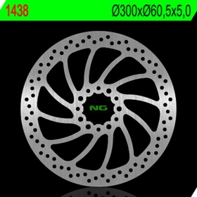 NG BRAKES 1438 Front Round Fixed Brake Disc KTM DUKE 125 13-16