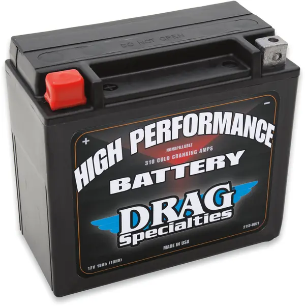 DRAG SPECIALTIES BATTERIES Europe Only Battery YTX20H (EU) 12 V 18 Ah