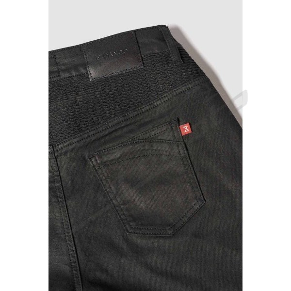Moteriški džinsai PANDO MOTO LORICA BLACK A Slim Fit Cordura®