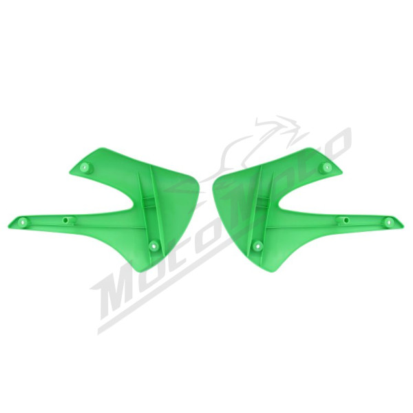 Radiatoriaus plastikai žali CEMOTO ​​​​​​​KAWASAKI KX 85 2001-2013