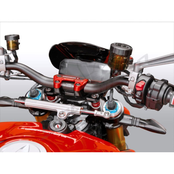 WRS SPORT Priekinis stiklas Matinis Juodas Ducati Streetfighter V4 1100cc 20-24