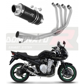 Exhaust kit Dominator GP1 BLACK SUZUKI GSF 650 N / S BANDIT 2007-2016