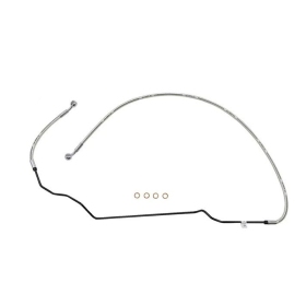 MAGNUM SHIELDING Upper Front Brake Line Chrome Indian Scout 999/1133 18-24 83.8cm 