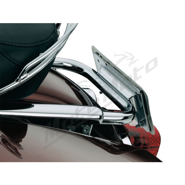 KURYAKYN Valstybinio numerio ženklo laikiklis Harley Davidson FLHR / FLHRI / FLHT / FLTR / FLTRI 1340/1800 97-08 