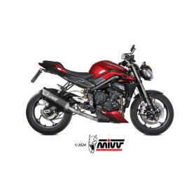 MIVV SR-1 Full Exhaust System TRIUMPH STREET TRIPLE 765
