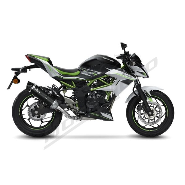 LEOVINCE LV One Evo Carbon Slip-On Muffler KAWASAKI Z 125 19-24 