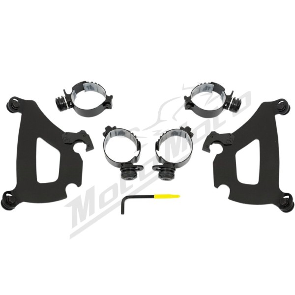 MEMPHIS SHADES METRIC Bullet Fairing Mount Kit Yamaha XV 1700 02-10