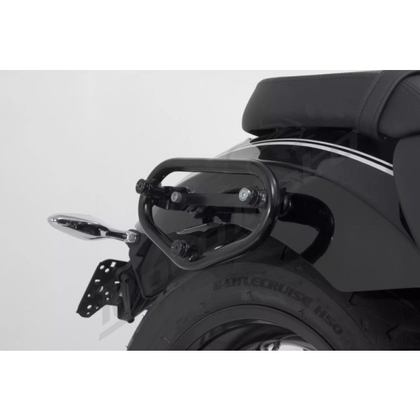 SW-MOTECH Legend Gear LC2 Side Bag System Brown Edition BMW R 18 21-24