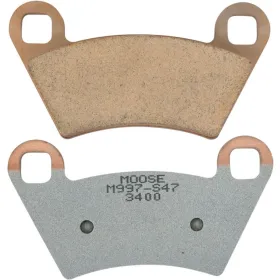 MOOSE OFFROAD FOUR WHEEL XCR Sintered Brake Pads Polaris Brutus / Ranger / Sportsman 325-1000cc 06-16