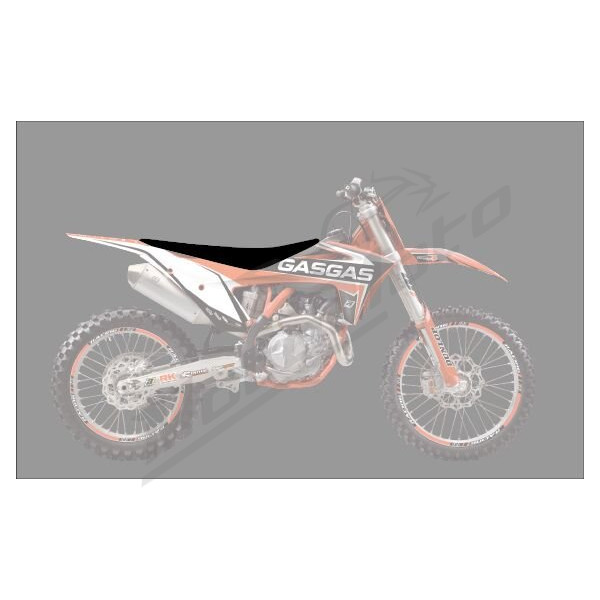 Blackbird Racing Pyramid Sėdynės Užvalkalas GasGas EC / EX / MC 125-450cc 21-23 Juodas