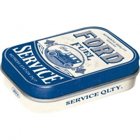 Box of mint sweets FORD SERVICE 62x41x18mm 4pcs