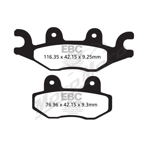 EBC SFA Brake Pads TGB X-MOTION 125 EFI 125cc 11-13