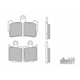 BREMBO Street Sintered Metal Brake pads front HONDA VFR 1200cc 2010-2015