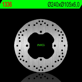 NG BRAKES Rear Fixed Brake Disc 240mm Honda SW-T 400-600cc 09-13