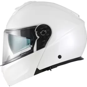 Modular Helmet APEX MT300 Solid pearl white