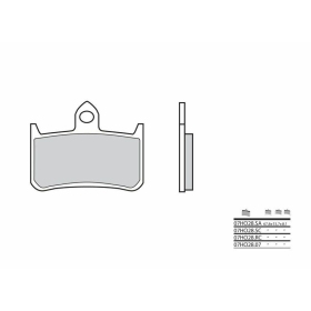 BREMBO Street Carbon Ceramic Brake pads DERBI FDS / HONDA NT / RVF 50-650cc 1987-1997