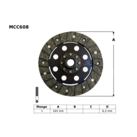 TRW Clutch Disc BMW R 1100-1150cc 98-06