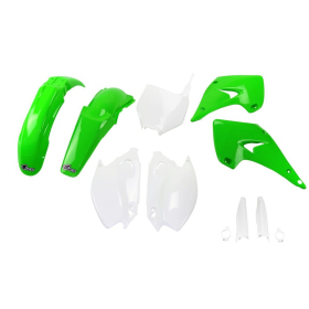 UFO Full Body Replacement Plastic Kit Kawasaki KX 125-250cc 04-08