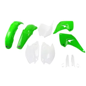 UFO Full Body Replacement Plastic Kit Kawasaki KX 125-250cc 04-08
