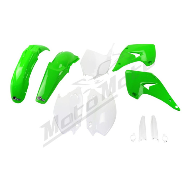 UFO Plastikų komplektas Kawasaki KX 125-250cc 04-08