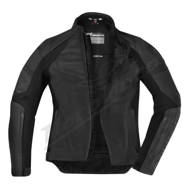 Bogotto Black-X V2 Leather Jacket For Men