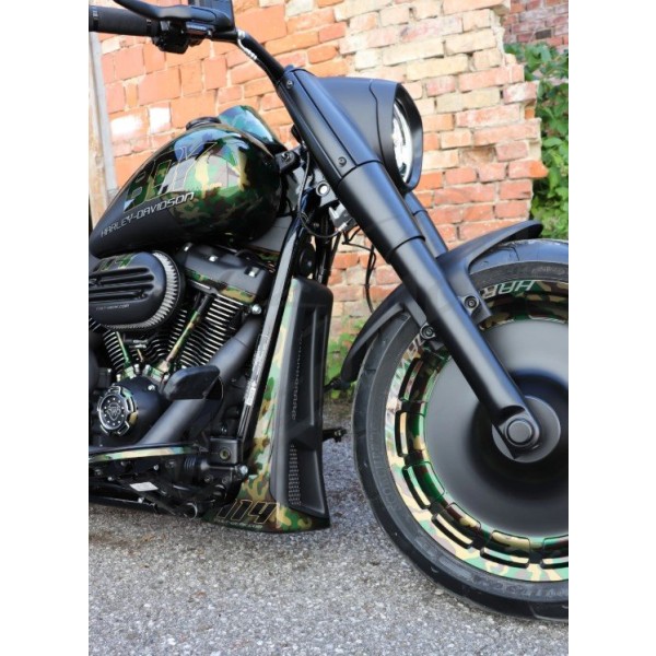 CULT WERK Priekinė apdaila Custom nedažyta Harley Davidson 1750-1923cc 2018-2026