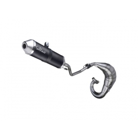 Exhaust LEOVINCE H.M. X-Fight SILVER / BLACK DERBI 50 2T