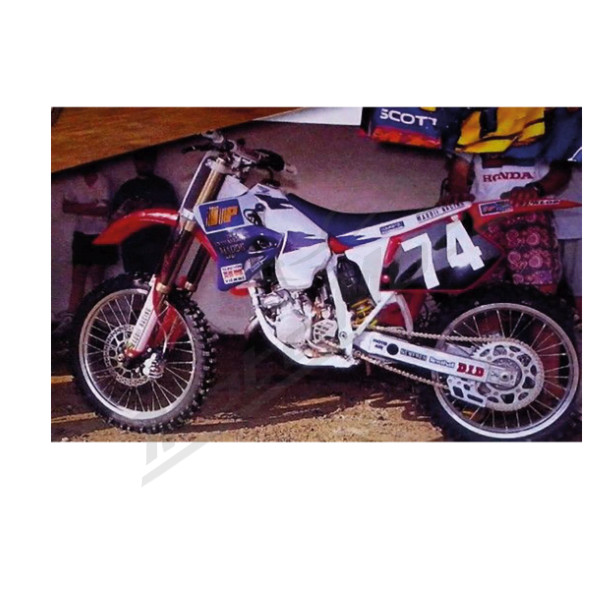 TECNOSEL Seat cover and sticker set Honda CR 125-250 95-97