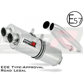 Exhausts kit Dominator OVAL KAWASAKI Z1000 2003-2006