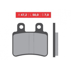 Brake pads NOVASCOOT FT3048 / MCB735 STANDARD