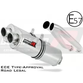 Exhausts kit Dominator OVAL KAWASAKI Z1000 2003-2006