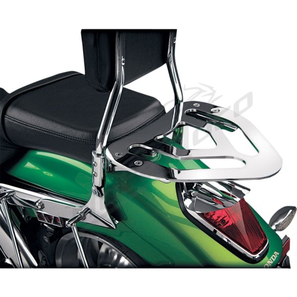 SHOW CHROME Sissy Bar Luggage Rack KAWASAKI VN 900-2000 04-23/SUZUKI VL 800 01-04/HONDA VT/VTX 750-1800 01-23