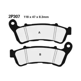 NISSIN Metal Brake pads Harley Davidson / Honda / Suzuki 04-20