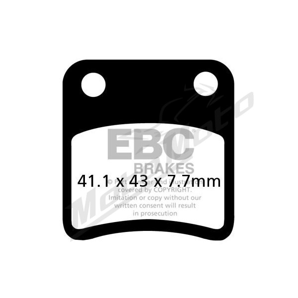 EBC SFA Brake Pads CAGIVA / DAELIM / SYM 50-125cc 92-12