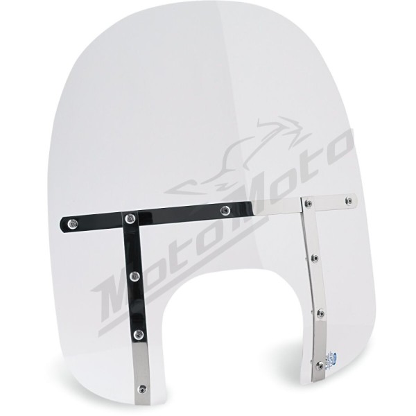 MEMPHIS SHADES METRIC Memphis Fats Windshield with Big Headlight Cutout 43x56cm Harley Davidson FLHR / FLHRXS / FLSB / FLSL 1750-1868 17-24