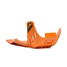 AXP Xtrem Skid Plate with Suspension Linkage Protection orange PHD 8mm ​​​​​​​GAS GAS / HUSQVARNA / KTM 450-500cc 2023-2025