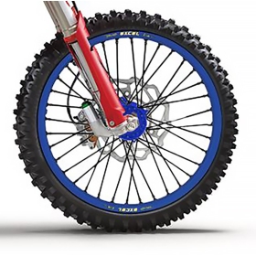 HAAN WHEELS sukomplektuotas priekinis ratas - 17x3,50 x 36 stipinai 