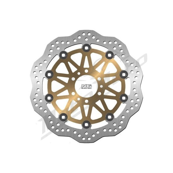 NG Front Brake Disc 296X62X5mm Kawasaki KX 125-500cc 97-04
