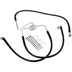 DRAG SPECIALTIES Stainless Steel Brake Line Kit Harley Davidson FXDL 1340cc 96-00