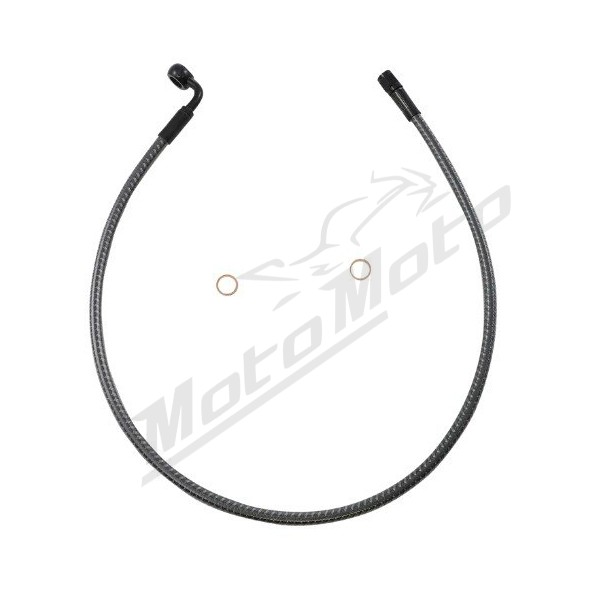 MAGNUM SHIELDING Designer Series Ø10mm Upper Brake Line ABS 71cm 90°