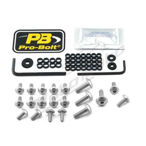 PRO BOLT Aluminium Fairing Bolt Kit for Yamaha YZF-R3 300cc 15-18