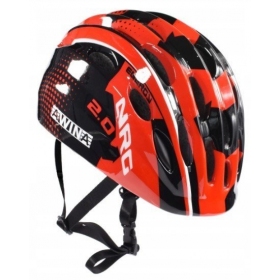 AWINA MOON HB10-7 Red / Black cyclist helmet