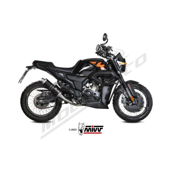 MIVV Delta Race Full Exhaust System Zontes GK 125 22-24