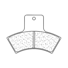CL BRAKES 2925ATV1 stabdžių trinkelės POLARIS DIESEL / MAGNUM / SCRAMBLER / SPORTSMAN / TRAIL BLAZER / TRAIL BOSS / XPEDITION / XPLORER 250-500  90-13