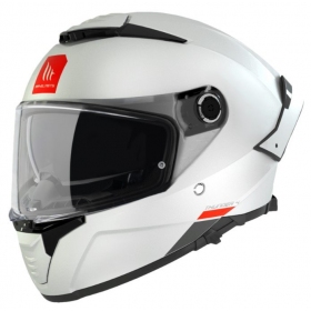 MT THUNDER 4 SV SOLID Helmet White