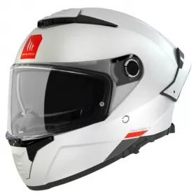Šalmas MT THUNDER 4 SV SOLID Baltas